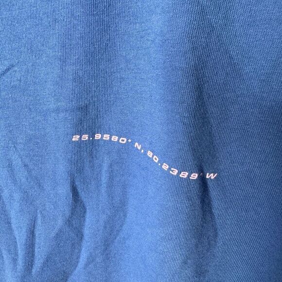 Miami South Florida Motorsport Shirt Adult XL Blue World Tour Crewneck NWT - Picture 2 of 15